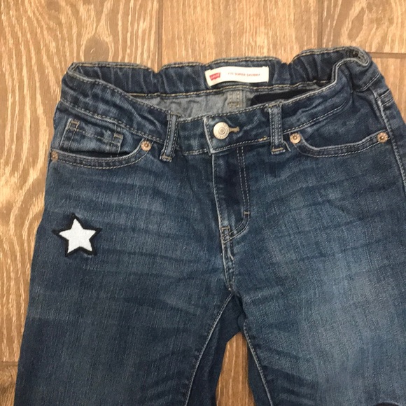 Girls Levi Jeans - Picture 2 of 7
